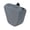 Grey, variant on Silicone Dog Treat Pouch with Closure - Hands-Free Waist Bag for Training & Walking, Clip-On Treat Holder, (No Belt),Beige