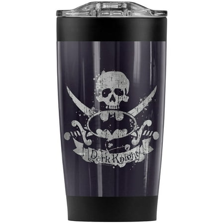 

Batman Dark Pirate Stainless Steel Tumbler 20 oz Coffee Travel Mug/Cup Vacuum Insulated & Double Wall with Leakproof Sliding Lid | Great for Hot Drinks and Cold Beverages
