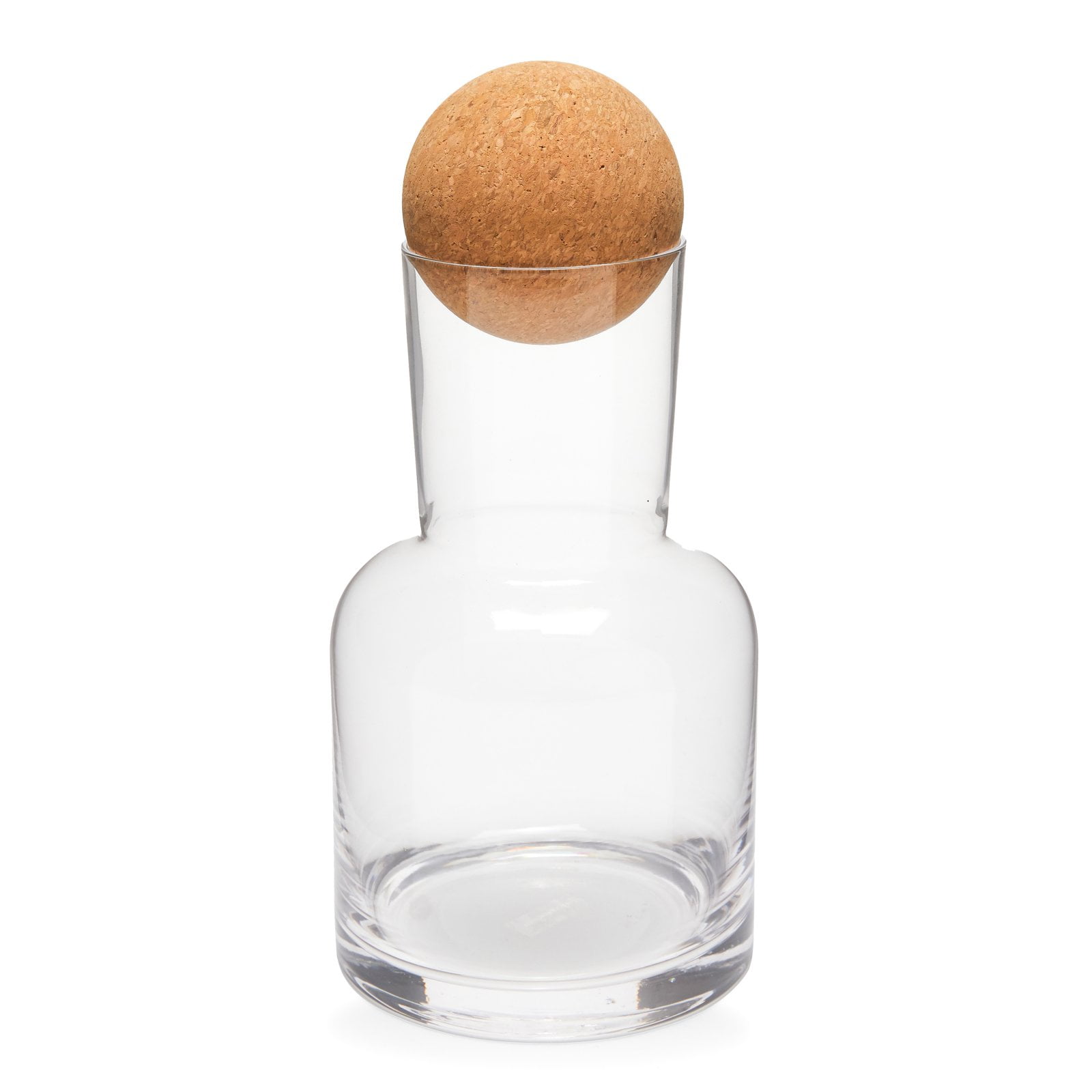 Buy Sprinkle & Bloom Round Glass Decanter with Cork Ball Lid Online at Lowest Price in India