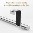 thumbnail image 3 of 36.5cm Stainless Steel Over Door Towel Rack Bar Holders for Universal Fit on Over Cabinet Cupboard Doors 2 Pack, 3 of 7