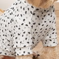 thumbnail image 6 of Adorable Pet Clothes O Neck Breathable Mulberries Print Dog T-shirt for Summer, 6 of 8