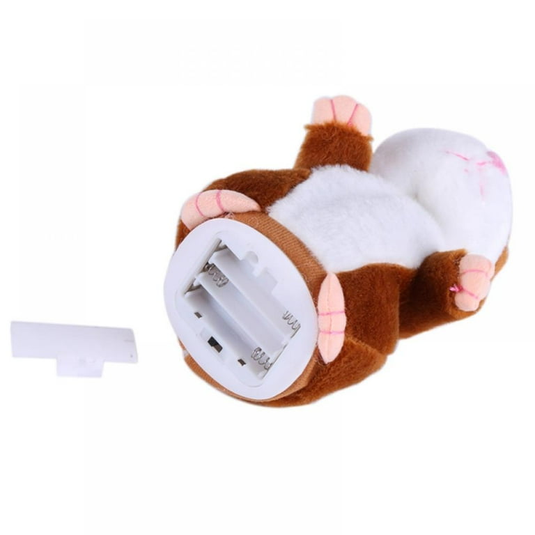 Lovely Talking Hamster Repeats What You Say Plush Animal Toy Electronic Hamster Mouse for Boys Girls Baby Gift