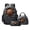 Gray-Hole Basketball, variant on Kuiaobaty Astronaut Print Backpack and Lunch Bag Set for Boys Moon Stars Print Backpack Pencil Case with Bottle Holder Roomy Casual School Bag with Lunch Box for Travel Camping Picnic