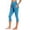 Light Blue, variant on Tqcoqu Women's High Waisted Yoga Capris with Pockets, Tummy Control Non See Through Workout Athletic Running Capri Leggings,Black Women's S-XXXL