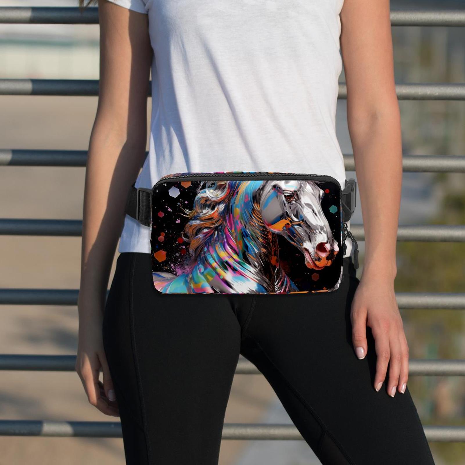 Cartoons Fanny Packs Running Belt Belt Bag Lightweight Adjustable with Extension Strap Unisex