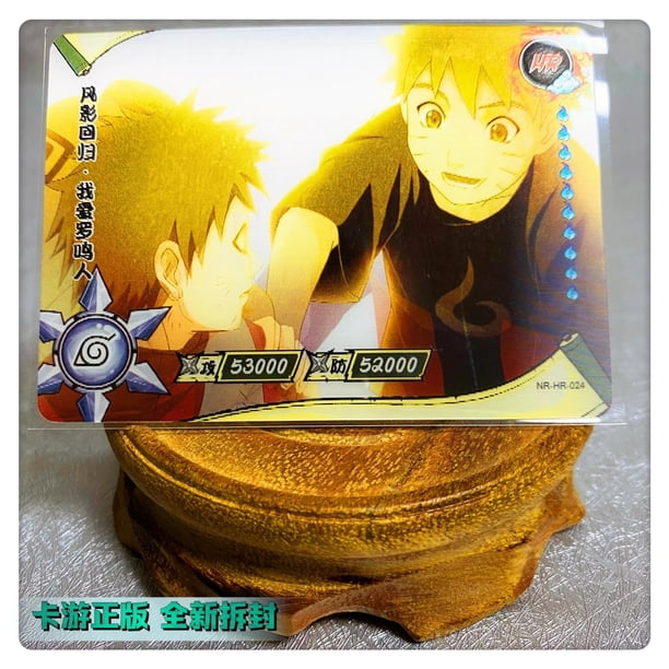 Kayou HR Card 1 ~ 35 Series Naruto Uchiha Sarada Sarutobi Hiruzen Konan Regalo de Cumpleaños de Navidad colección de juguetes 3D tarjeta Flash