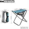 thumbnail image 4 of LEEYNEER Camping Stool  Portable Folding Stool XXL Size Camping Stool For Adults, 4 of 6