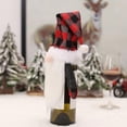 thumbnail image 5 of Decoración De La Cubierta De La Botella De Vino De Navidad, Tapa De Vino De Navidad Sombrero De Copa Portátil Hombre Sin Rostro Manga De Vino Adorno De Fiesta En El Hogar Para Navi, 5 of 5