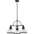 thumbnail image 5 of GRTS5103PN Quoizel Lighting Grant - 3 Light Medium Chandelier-Palladian Bronze Finish    -Traditional Installation, 5 of 5