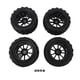 thumbnail image 2 of Neumáticos De Ruedas De Coche RC 1/10, Neumáticos De Ruedas De Coche RC De Alta Resistencia A La Abrasión Con Tuerca De Seguridad M4 Para Accesorios, 2 of 8