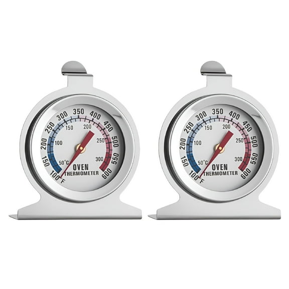 ACDANC Stainless Steel Oven Thermometer with Wide Range for Accurate Measurement 2Pcs Multi Color