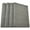 Fumée, variante sur Set de 4 sets de table en coton classiques décontractés Fabstyles, lavables en machine, parfaits pour la cuisine et la table à manger ou les tables d'extérieur