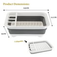 thumbnail image 4 of Kitchen Details Collapsible Dish Rack, 4 of 6