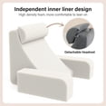 thumbnail image 4 of Cojín de lectura ENITYA para cama sentado para adultos, color gris, 4 of 8