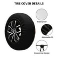 thumbnail image 4 of Cute Cartoon Spider Man Spare Tire Cover Wheel Protectors For Trailer Rv Suv Truck Camper Travel Fits For Tire Diameter 15 Inch, 4 of 7