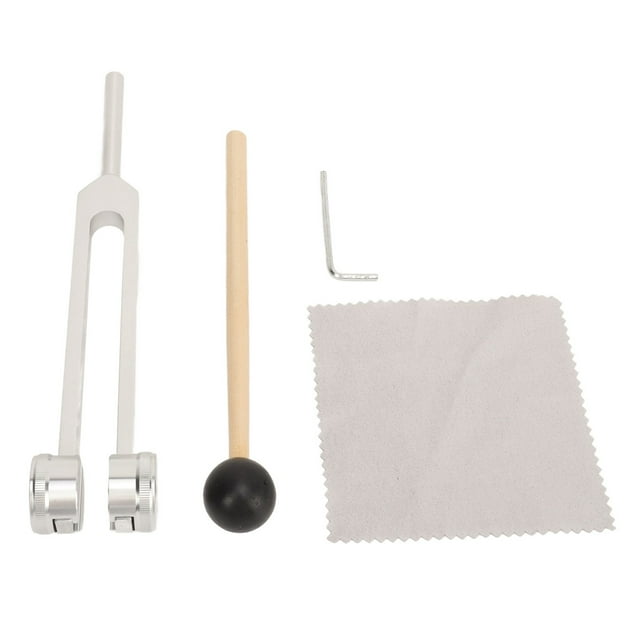 Diapasón De 128 Hz, aleación De Aluminio Diapasón De Gran Tamaño De 128 Hz Para Curación Con Martillo Para Masaje