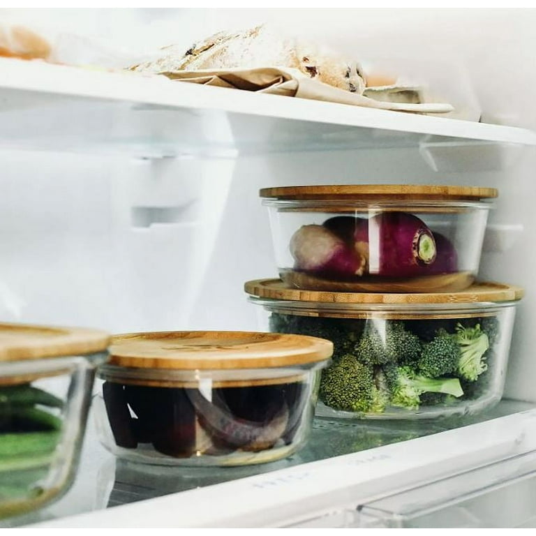 STONE & CLAY Food Storage Containers Set - Glass Meal Prep Lunch