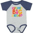 thumbnail image 3 of Inktastic Cutest Big Sister Girls Baby Bodysuit, 3 of 5