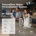 thumbnail image 4 of NatureFlow F40 SE Countertop RO Water Filter, 10-Stage Filtration, Alkaline Water, 4:1 Low Waste, 5L Tank, No Installation for Home Kitchen, 4 of 6
