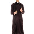 thumbnail image 2 of Morris Costumes Men's Deluxe Priest Costume, 2 of 2