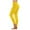 Yellow, variant on Women's High-Waisted Seamless Leggings, Stretchy Tummy Control Yoga Pants Casual Comfy Gym Sweatpants
