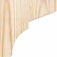 thumbnail image 3 of 3 1/2"W x 6"D x 6"H Monterey Smooth Corbel, Douglas Fir, 3 of 9