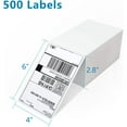 JADENS 4x6 Thermal Shipping Labels, Waterproof, SelfAdhesive, 500