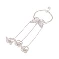thumbnail image 1 of Sonducket de cadena de dedo Cadenas hechas a mano de moda Enlace Aspecto exquisito Pulseras impermeables Brazaletes Joyería Mujer Ropa, zapatos y accesorios Miscelánea Plata, 1 of 6