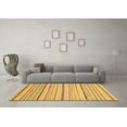 thumbnail image 3 of Ahgly Company Indoor Rectangle Abstract Brown Modern Area Rugs, 7' x 9', 3 of 4