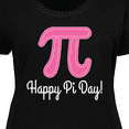 thumbnail image 4 of Inktastic Happy Pi Day Pink Math Symbol Women's Plus Size T-Shirt, 4 of 5