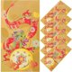 thumbnail image 1 of 6Pcs Traditional Chinese Red Envelopes Gift Container For Chinese New Year Golden Color, 1 of 4