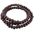 thumbnail image 2 of 6mm Wood Bangle Bracelet Tibetan Buddhist Sandal Necklace 108pcs Bead Buddhism Prayer Man, Woman, 2 of 5