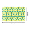 thumbnail image 2 of Bathroom Rugs Non Slip Washable - cute blue Lemon Kitchen Mats for Floor, Area Rugs for Entryway Rugs Indoor, Laundry Bathroom Room Door Rug with Rubber Backing 20x31.5in, 2 of 8