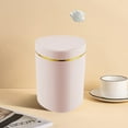 thumbnail image 7 of Small Trash Can with Lid, Mini Trash Can for Bathroom, Office and Bedroom, Small Bathroom Garbage Can with Swing Top, Compact Waste Basket for Desk, Dorm & Home, Pink - Xuniizn, 7 of 7