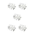 thumbnail image 1 of crativent Fish Tank Filter Mount Tube Fixing Outflow Inflow Water Hose Clip Holder M transparent 60x35mm 5Set, 1 of 6