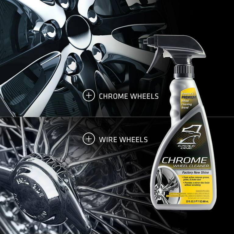 Chrome Wheel & Tire Cleaner Kit Item K-1010
