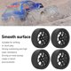 thumbnail image 4 of 4 Uds 1/10 En Ruedas De Carretera Neumáticos De Goma Universal Para TAMIYA TT01 XV01 RC Coche Tipo A, 4 of 7