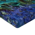 thumbnail image 2 of Ambesonne Psychedelic Fitted Sheet, Dreamy Mushroom, Queen Size, Blue Violet and Slate, 2 of 3