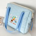 thumbnail image 3 of Bolsa De Hombro Bolsa de pañales Casual Mommy Bag Moda Linda caricatura para mamá (Love Tulip Rabbit) Ehuebsd Para Estrenar, 3 of 8
