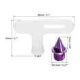 thumbnail image 2 of Uxcell 1/4" Carbon Steel Track Spikes Sports Shoes Spikes Replacement Accessories with Wrench Purple 40 Pack, 2 of 6