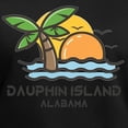 thumbnail image 3 of CafePress - Alabama Dauphin Island T Shirt - Women's V-Neck Dark T-Shirt, 3 of 4