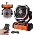 thumbnail image 4 of 20000mAh Portable LED Camping Fan with Light, USB Rechargeable Outdoor Tent Fan, Rugged Compact Design, Sturdy Handle, Essential Camping Gear for Hiking Fishing, 4 of 12