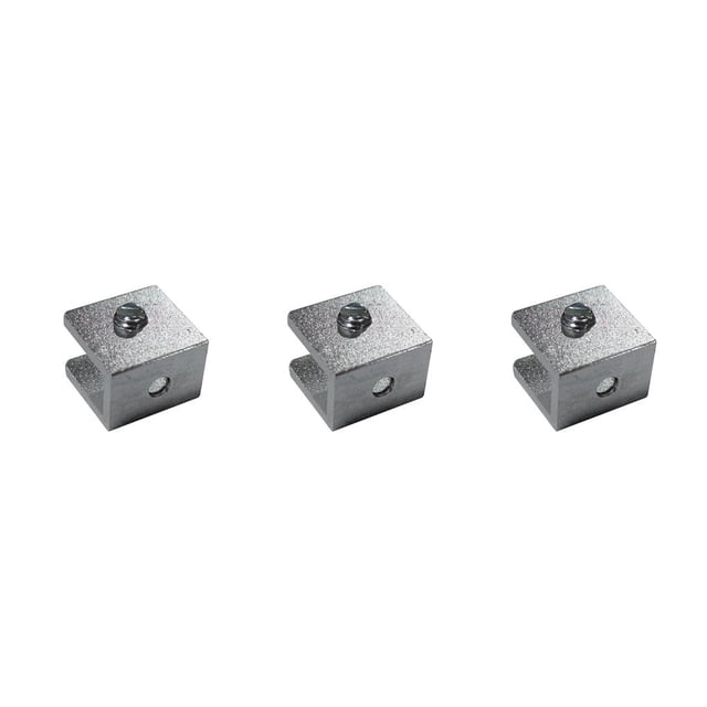 Yuarrent 4 Uds. Suficientes abrazaderas de vidrio para pasamanos de baño, soporte para valla, Clip para gafas, Clips multifuncionales para hombre S 6-8mm Type1 NO1 Yuarrent CBP091635