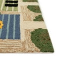 thumbnail image 4 of Trans-Ocean Rug Frontporch Birdhouses Neutral Indoor/Outdoor Area Rug, 4 of 6