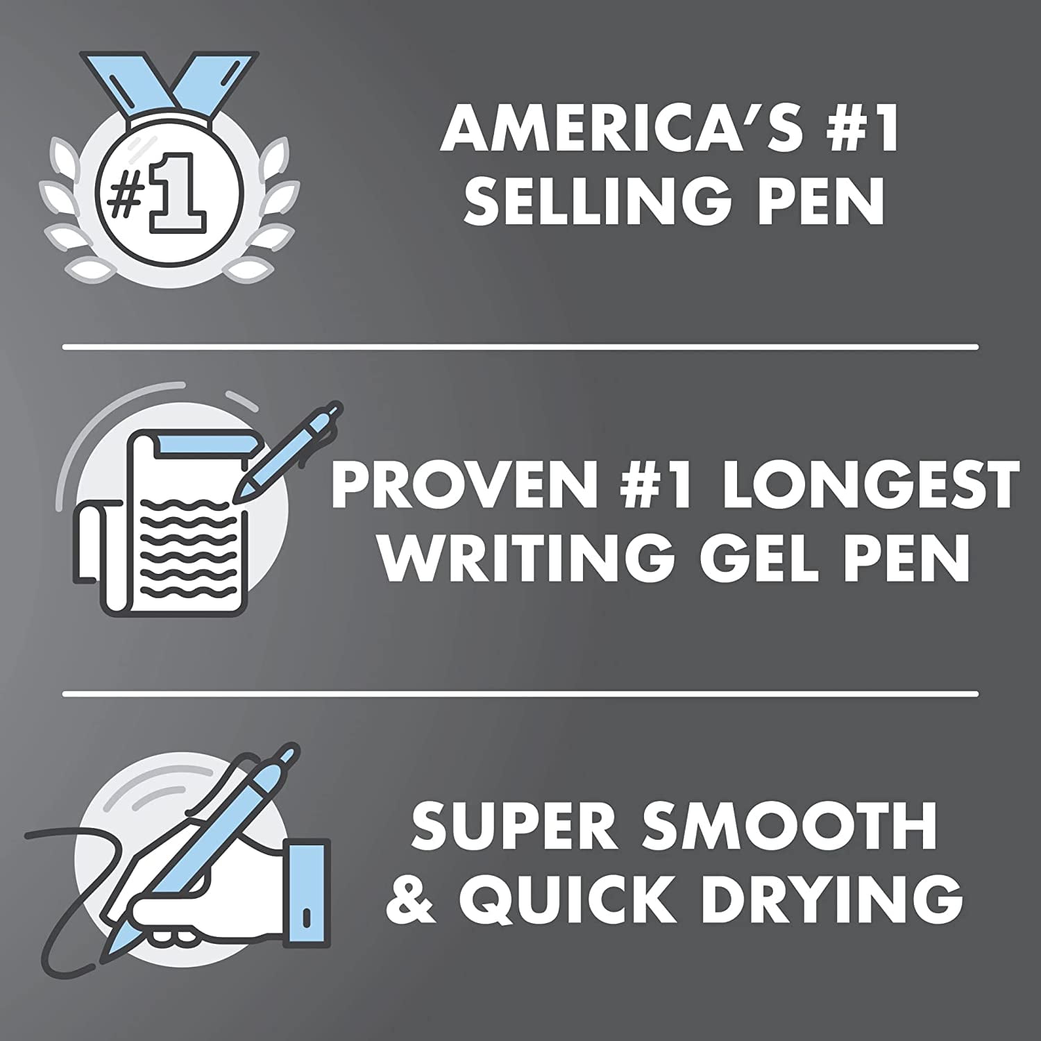 PILOT G2 Premium Refillable & Retractable Rolling Ball Gel Pens, Bold Point, Blue Ink, 14-Pack (15397)