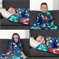 thumbnail image 2 of Franco Kids Bedding Super Soft Plush Throw Blanket, 46" x 60", Sonic The Hedgehog, 2 of 6