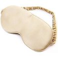 thumbnail image 1 of HELIAHO Mulberry Silk Sleep Eye Mask & Blindfold with Elastic Strap/Headband, Soft Eye Cover Eyeshade for Night Sleeping,Shading 、Travel, Nap (Yellow) CJ911-33023, 1 of 3