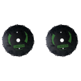thumbnail image 1 of 2pcs 9Inch Chain Saw Tooth Mower Blade 14 Teeth Chainsaw Brush Cutter Grass Heavy Duty(A), 1 of 5