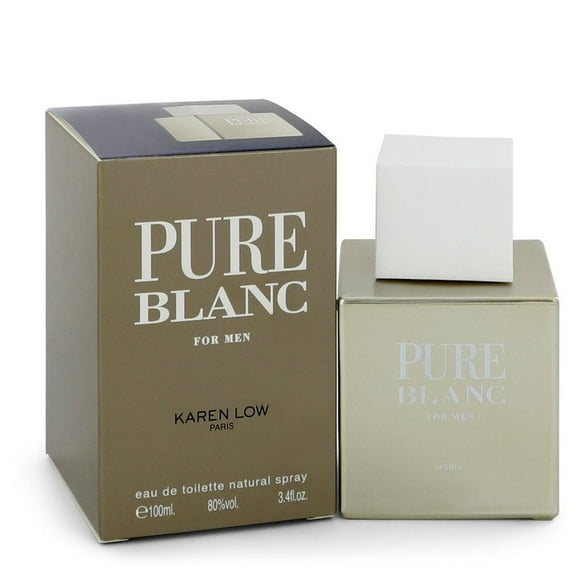 Pure Blanc by Karen Low for Men - 3.4 oz EDT Spray
