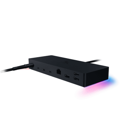 Razer - Thunderbolt™ 4 Dock with Chroma RGB Lighting - Black